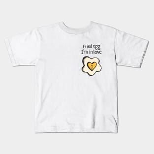 Fried egg Kids T-Shirt